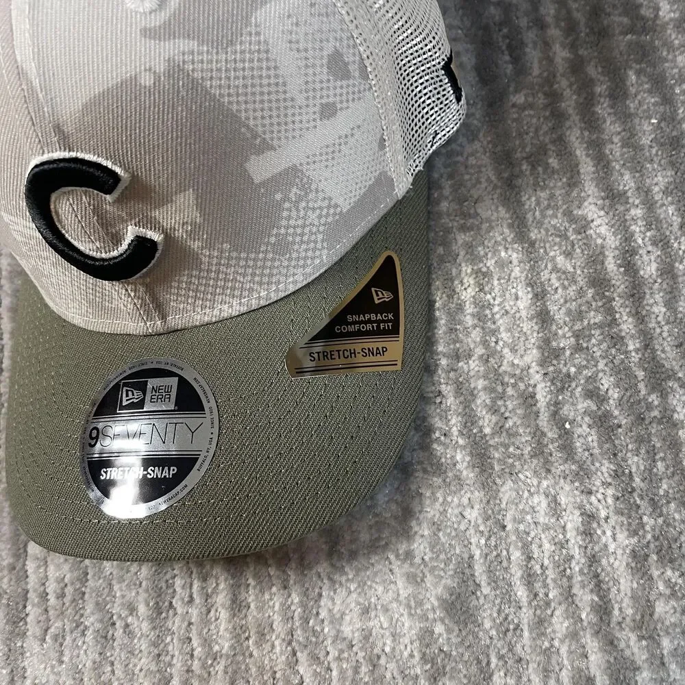Chicago Cubs Hat Cap Snap Back Mens One Size Multi MLB Baseball New Era 9SEVENTY